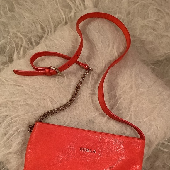 Orange Furla Crossbody Bag - Picture 3 of 8